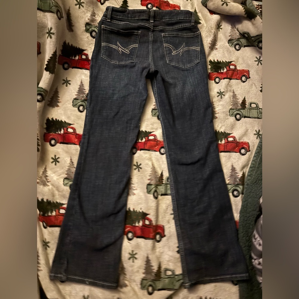 Wrangler Dark Blue Flare Jeans